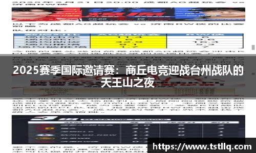 2025赛季国际邀请赛：商丘电竞迎战台州战队的天王山之夜
